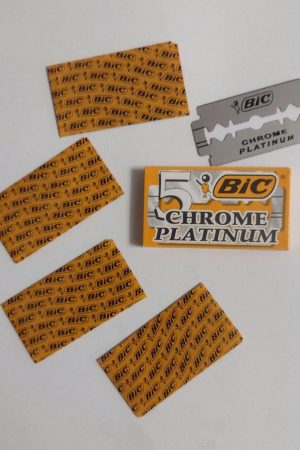 Лезвия для бритв BIC Chrome Platinum из нержавеющей стали 5 шт