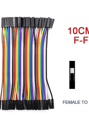 Контактный разъем перемычка кабель Dupont для Arduino соединительный провод джампер плат макетов мама-мама 10